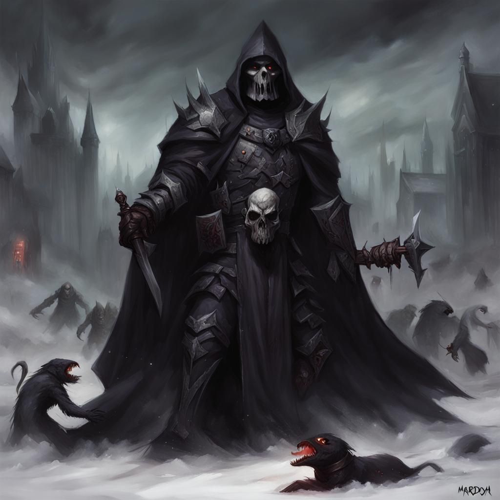 Grimdark Image with Gothic Elements