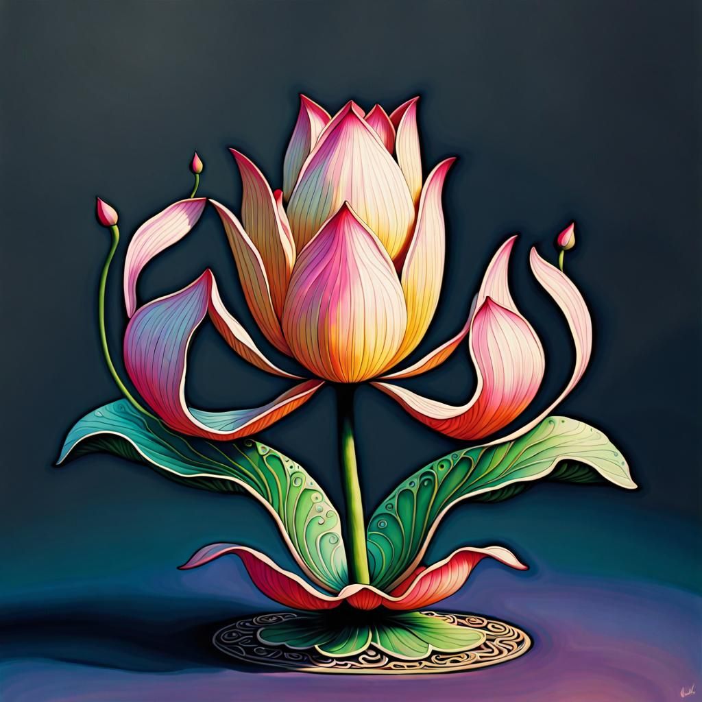 Insanely detailed Beautiful Lotus Flowers