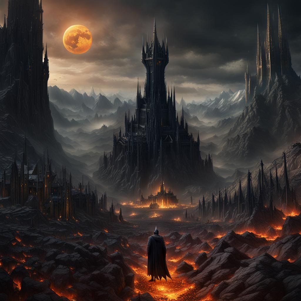 Morgoth and Sauron Oversee Orc Horde