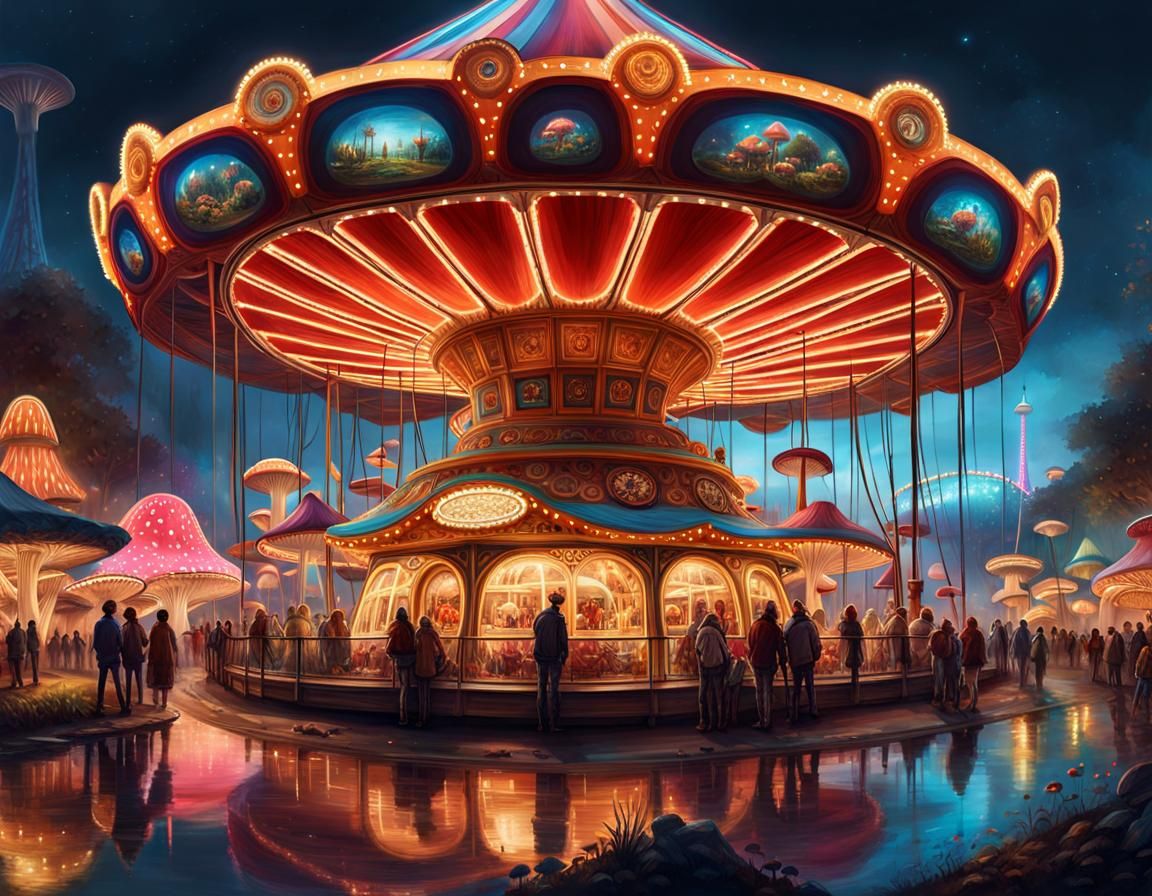 Mushroom-go-round