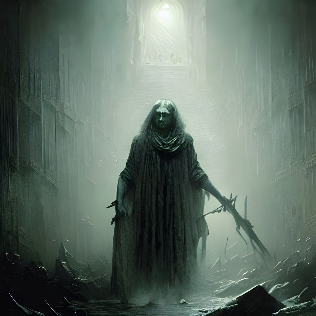 Whitechapel Horror Scene by Moonlight