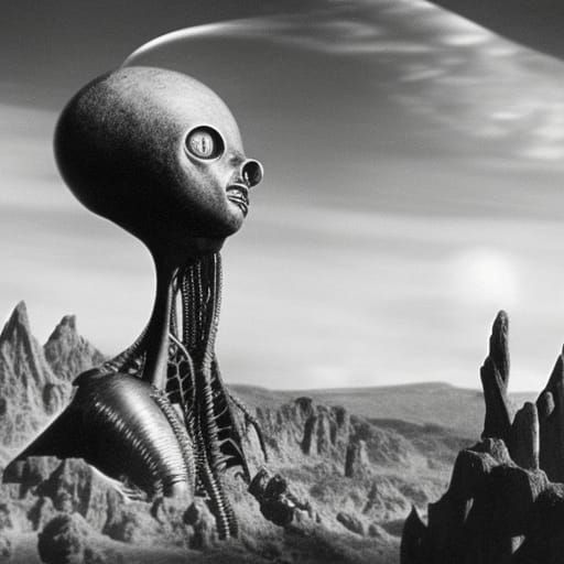 Alien Bee People Invade Small Town: 1950s Sci-Fi