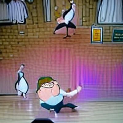 Peter Griffin Does 'The Bird' in South Park Style