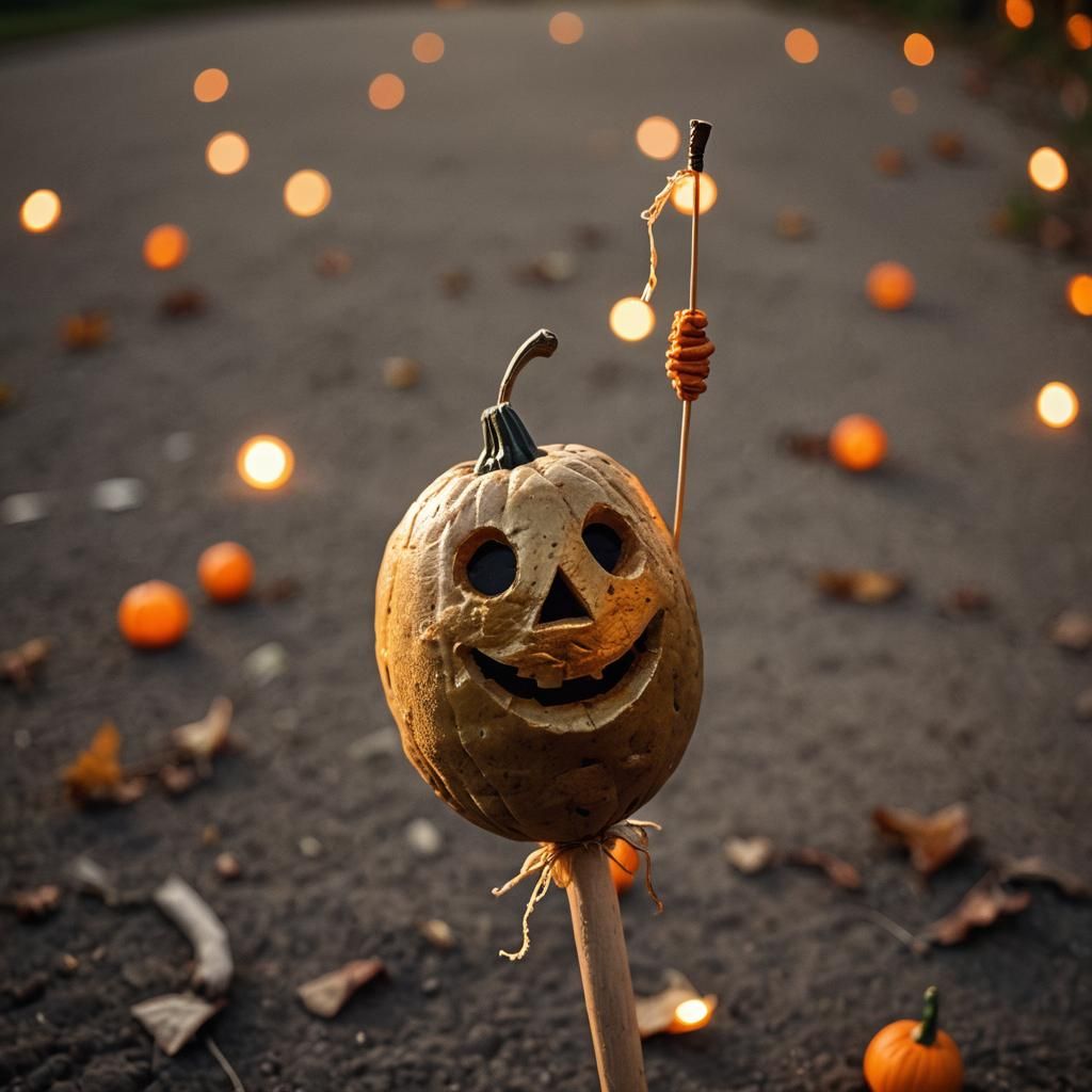 Potato Plays Piccolo on Halloween Night