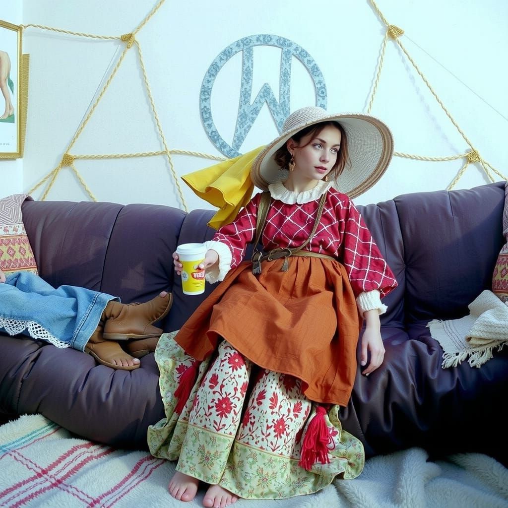 AI Generated Image of Human Feet