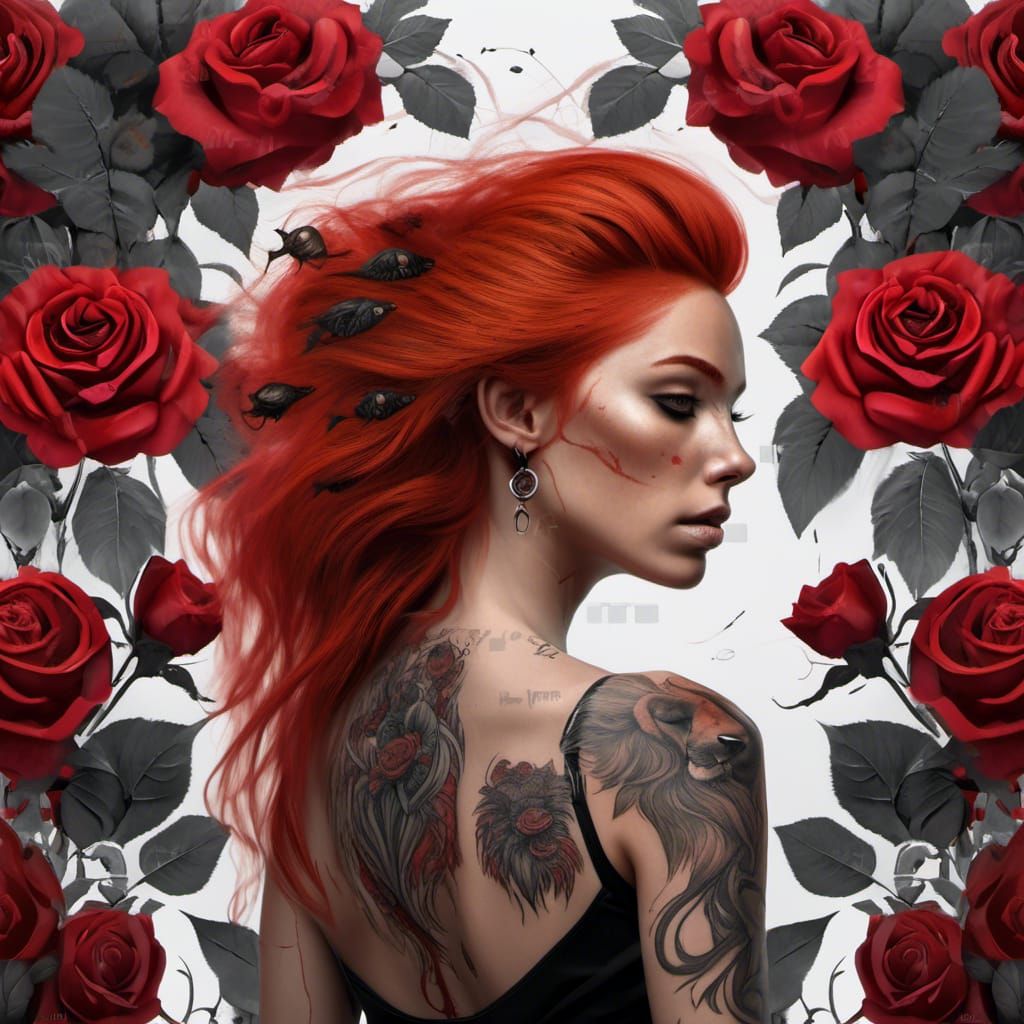 <lora:Tattoo Designs:1.0> A  8K, high-resolution, extremely photogenic, strong visibility, hyperrealistic, hyperdetailed...