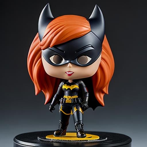 Batgirl Bobblehead Figurine on a Spring