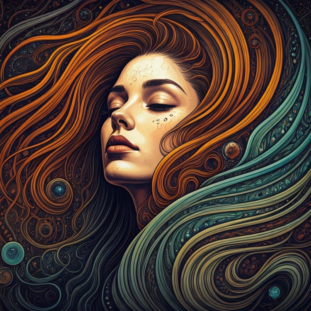 Surreal Dreamscape Album Cover Art