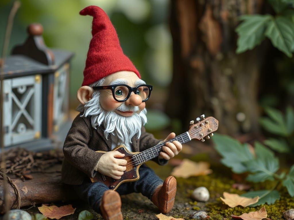 Buddy Holly gnomified