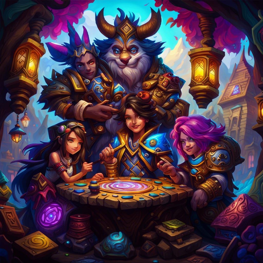 Monument of Friendship: Detailed Fantasy Concept Art