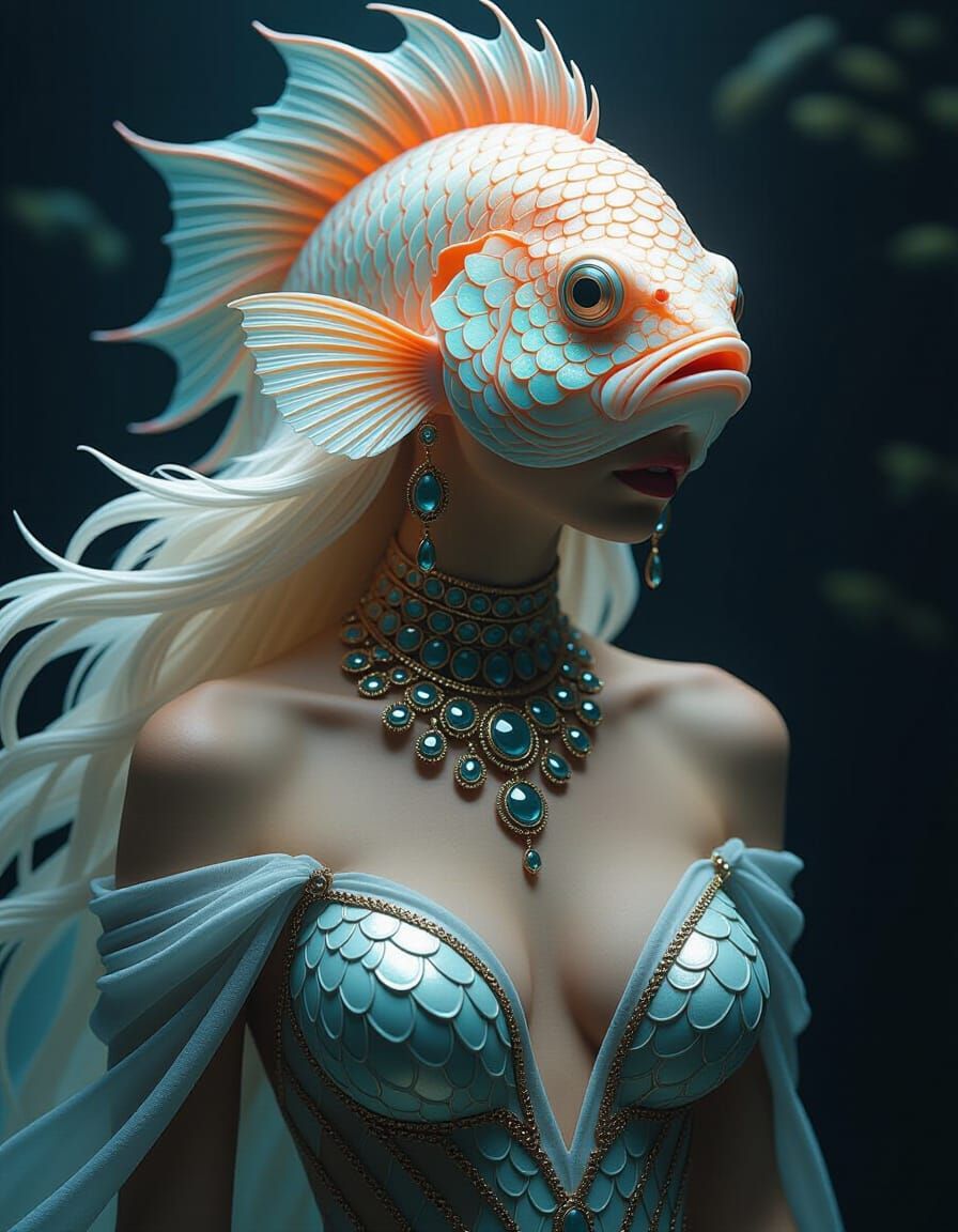 Spectacular Siren in a Mysterious Void