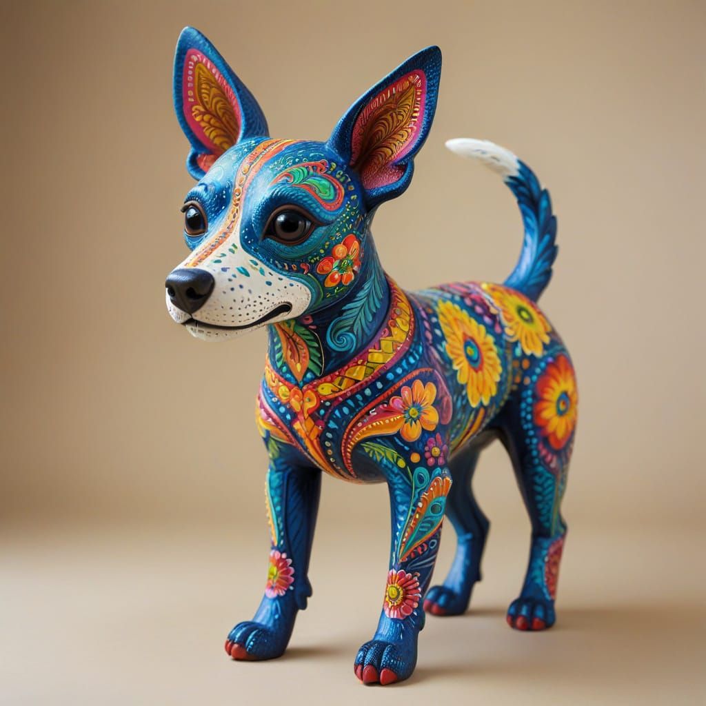 Whimsical Alebrije: An Inverse Human-Dog Hybrid