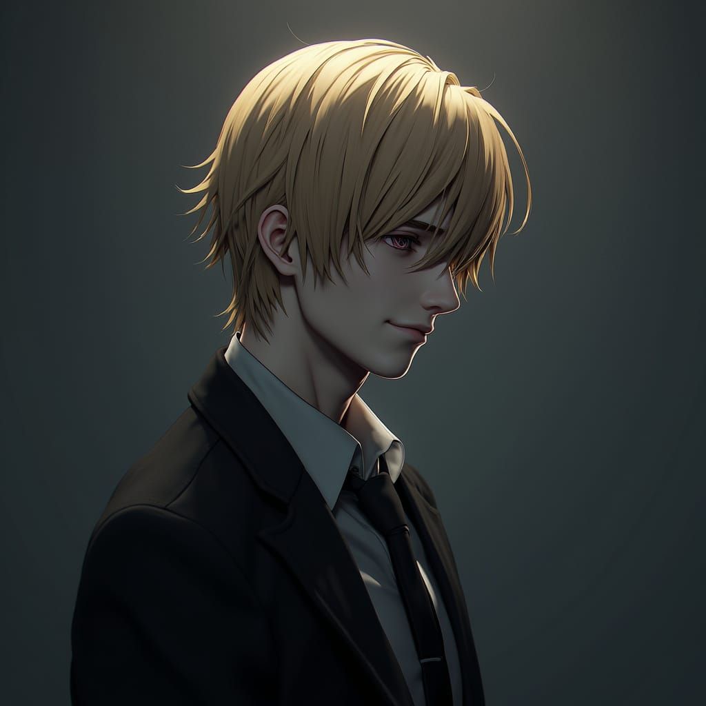 Eerie Anime Protagonist in Hyper-Realistic 3D