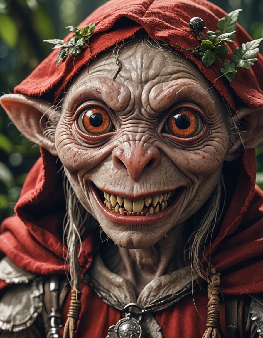 A Little Red Riding Golum