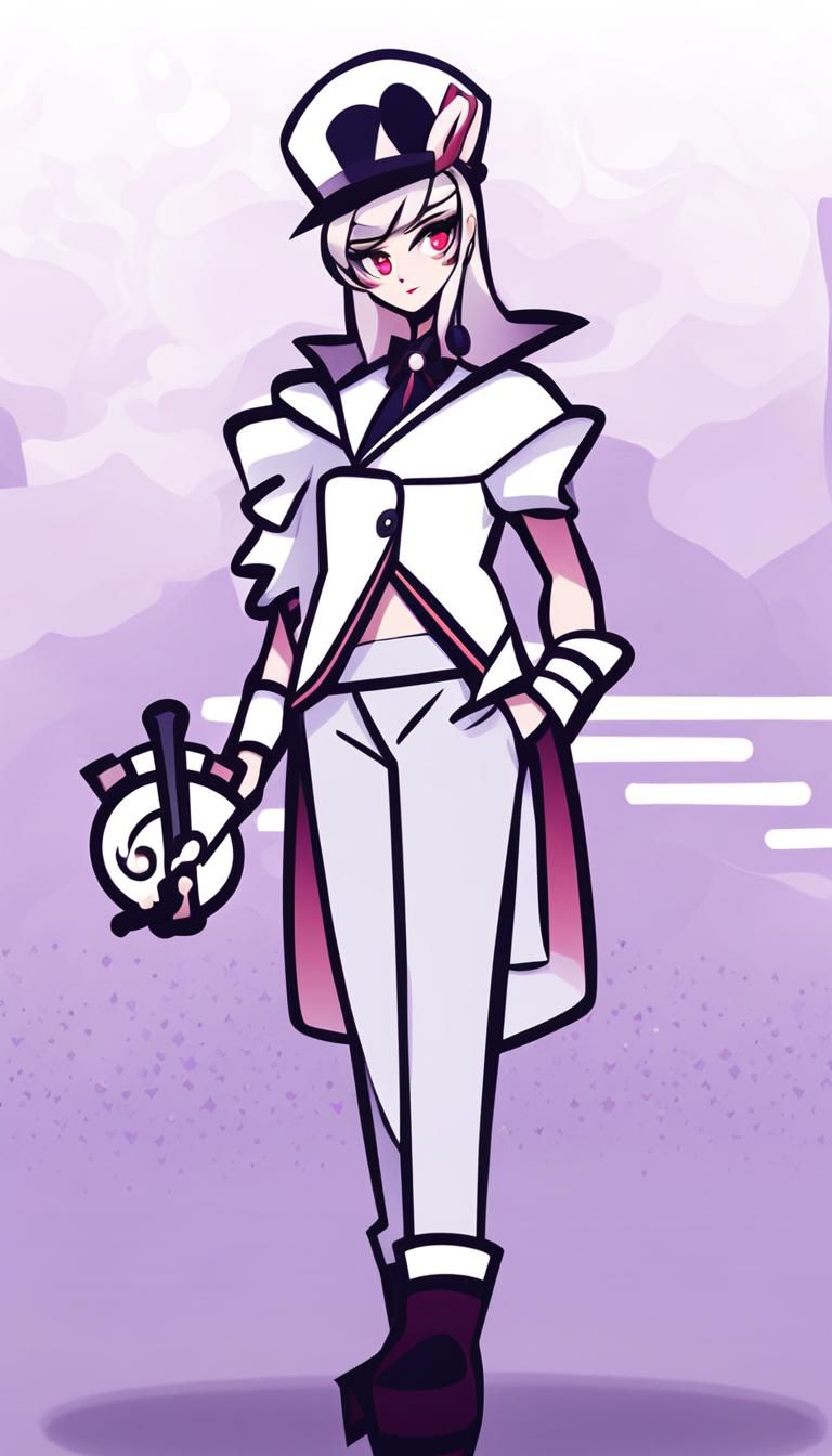 Hazbin Hotel Style Character