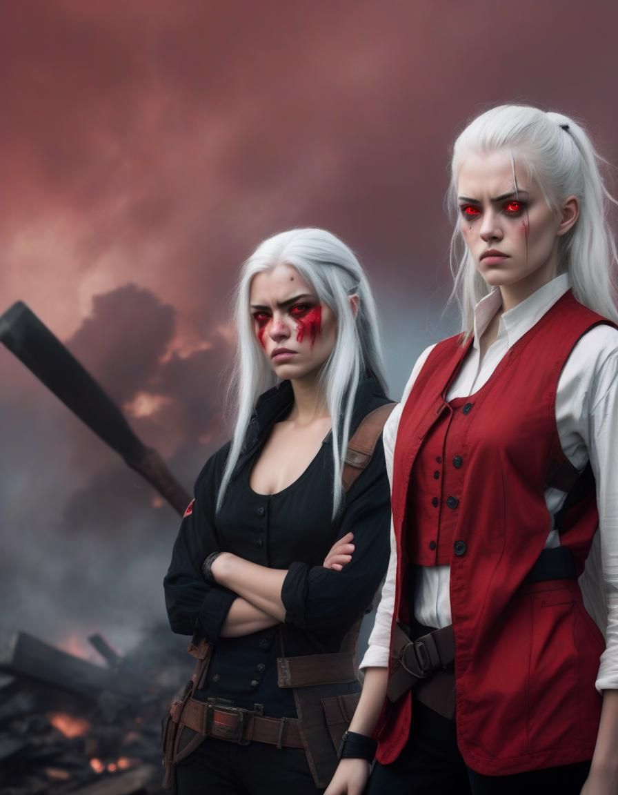 Battle-Scarred Lance Wielders: A Realistic Portrait