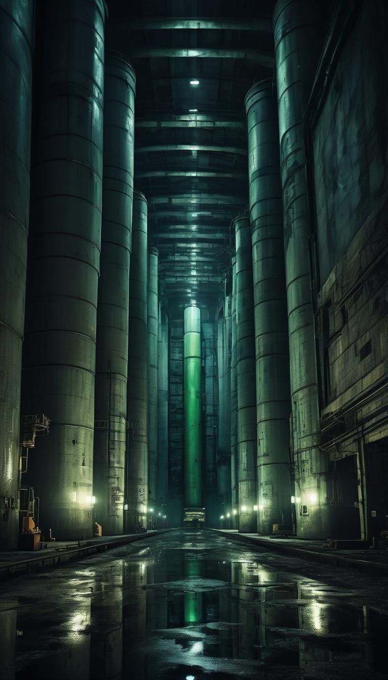 Colossal Missile Silo in Dystopian Underground Complex