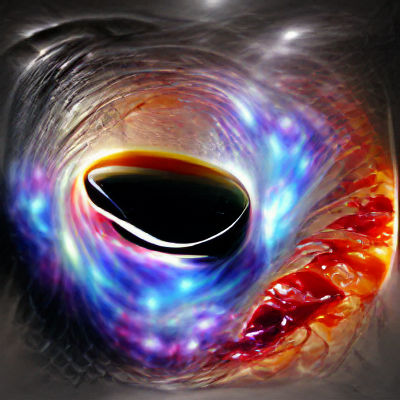 Iridescent Future: Abandoned Cityscape