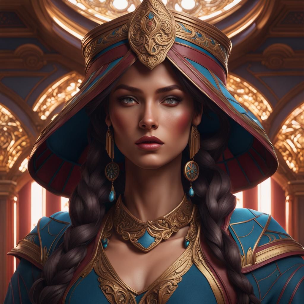 Burgundian Roof Pattern in 21st Century Style