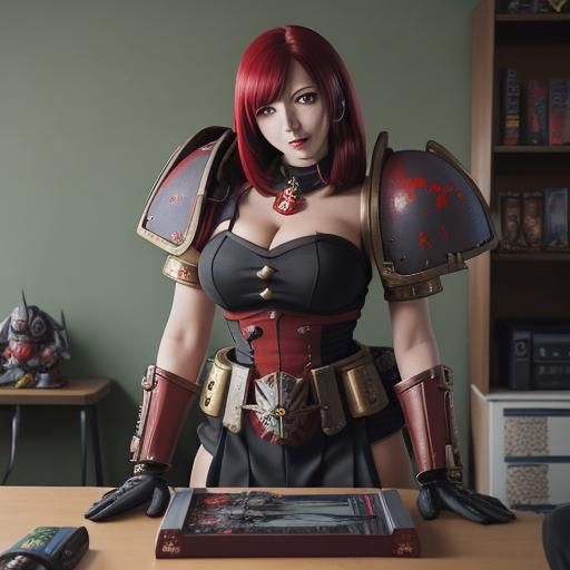 Anime Teacher Plays Warhammer 40K