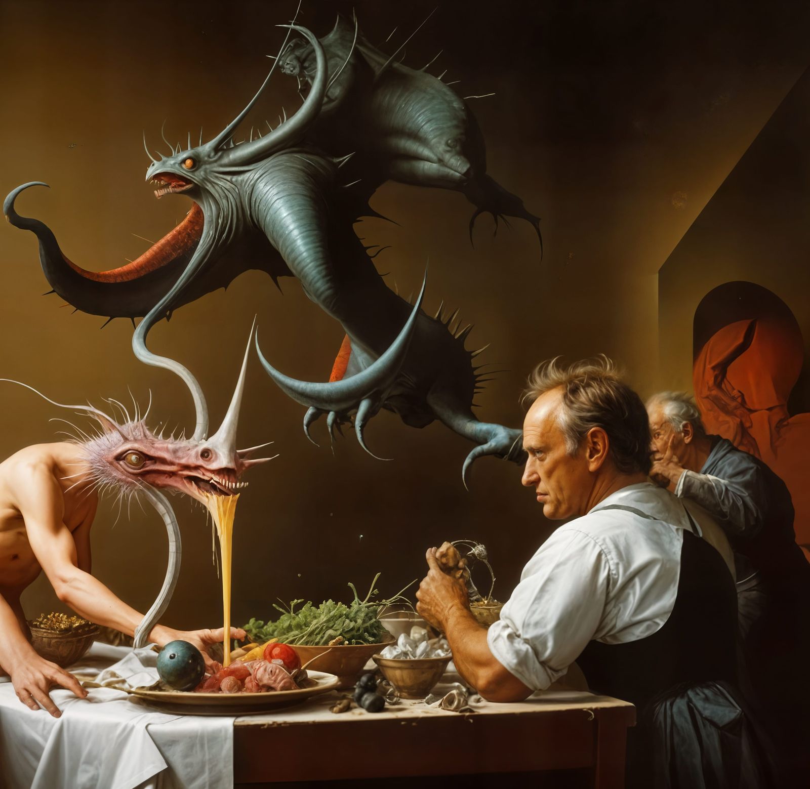 "Remember that I TOLD you Not to eat that Fly and now you ca...