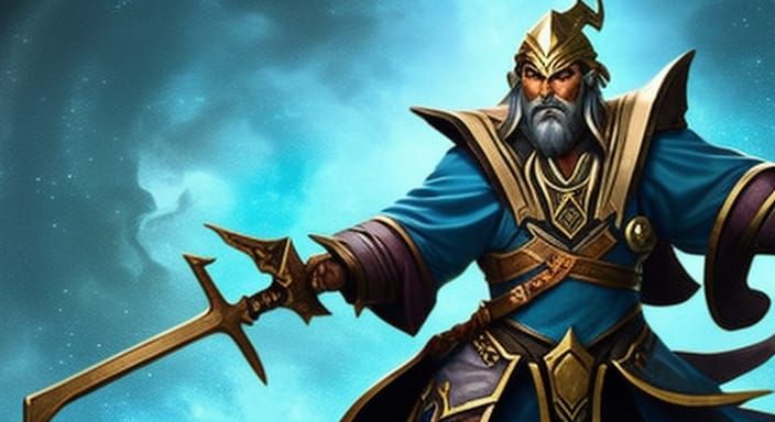 Earth Genasi Wizard Character Art