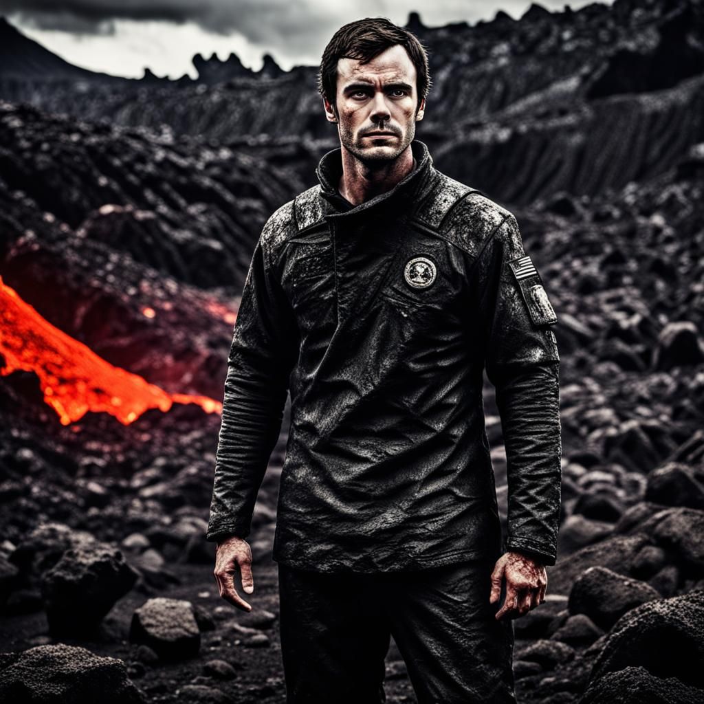 Sci-Fi Prison Camp on Volcanic Planet