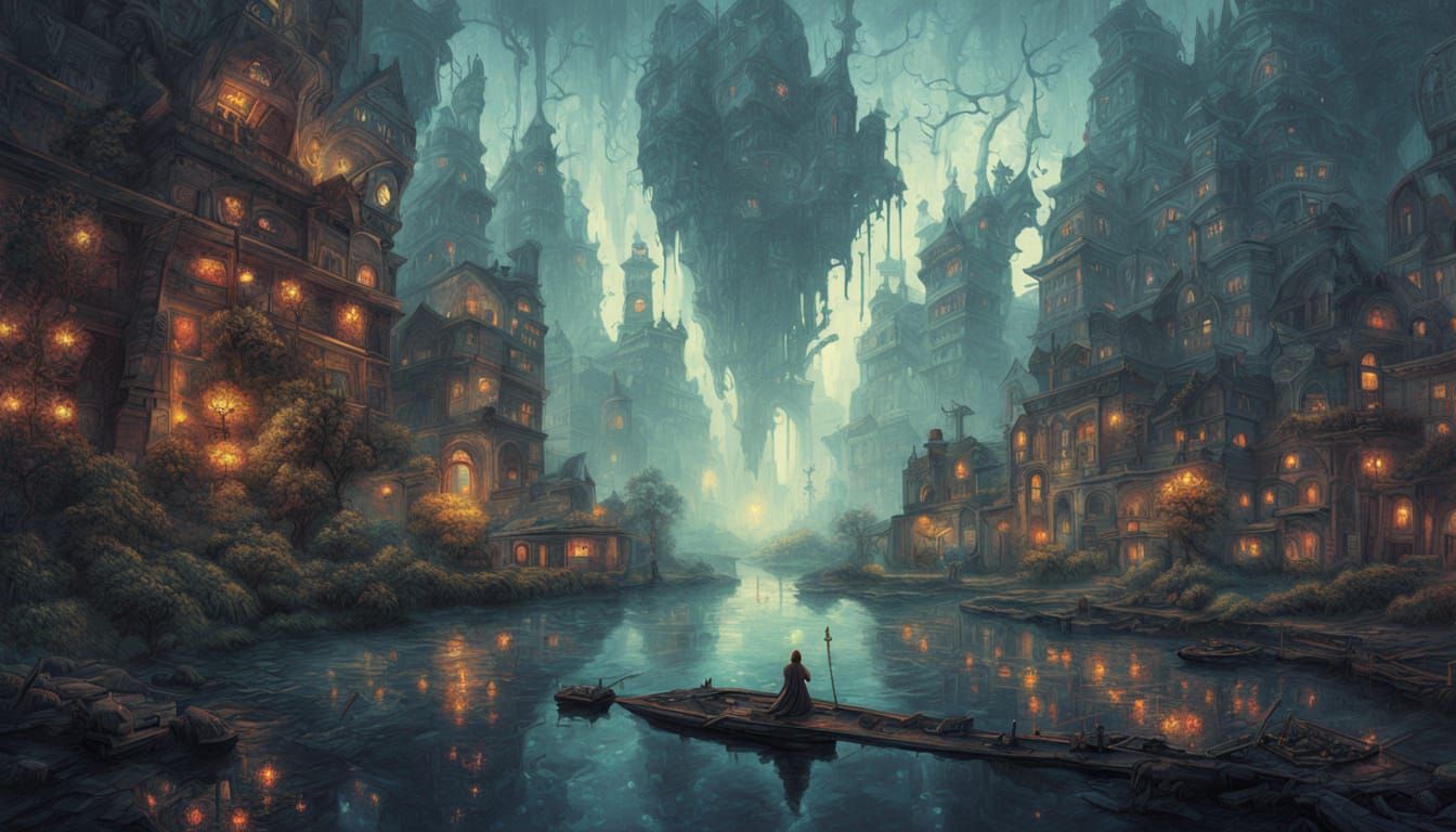 Explorers Discover Underground Lake by Torchlight