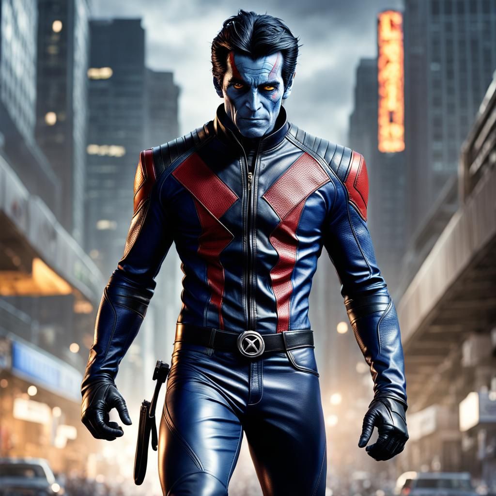 Nightcrawler in Hyperrealistic Cinematic Style