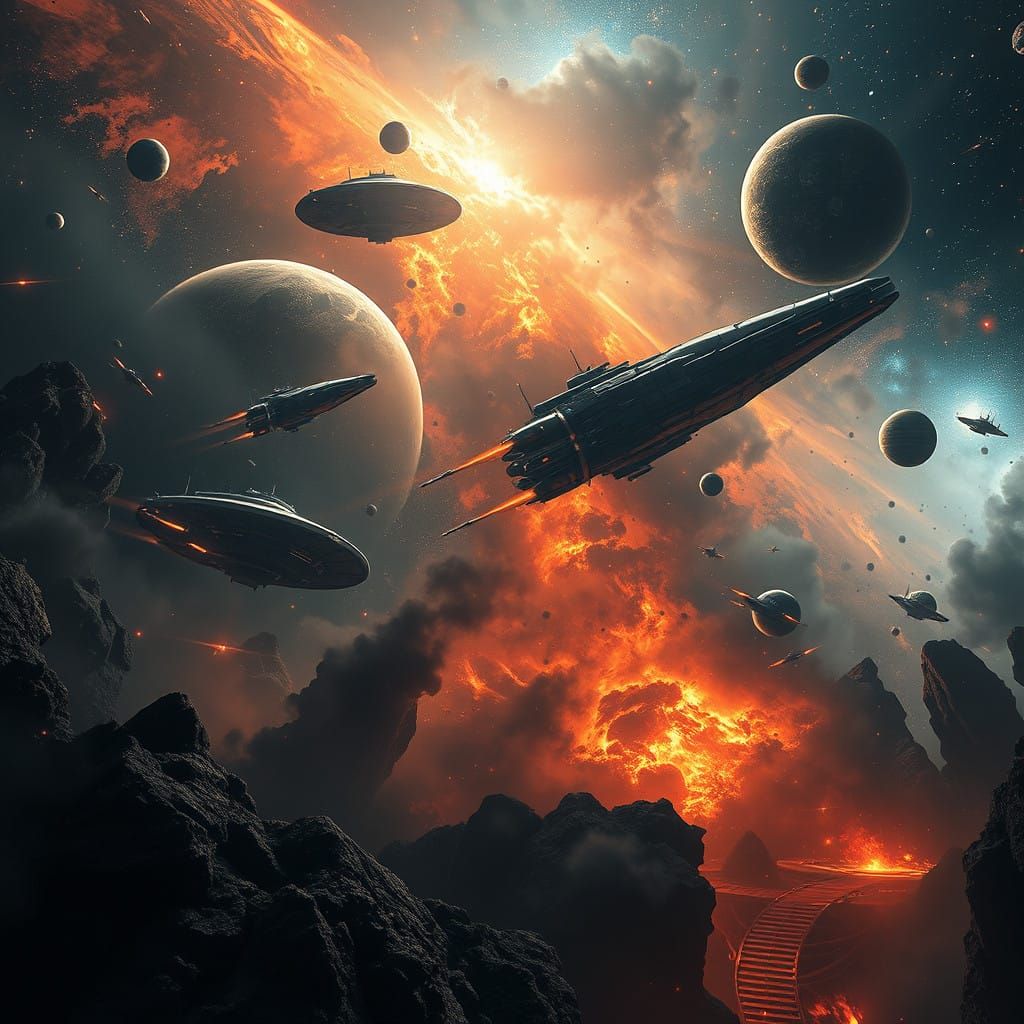 Cosmic Chaos War Universe in Hyperrealistic Detail