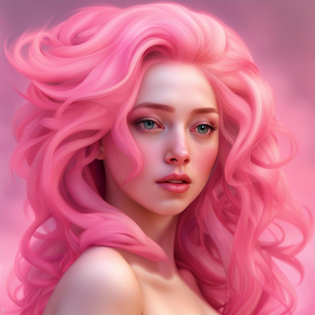 Intergalactic Roman Goddess of Love in Photorealistic Style