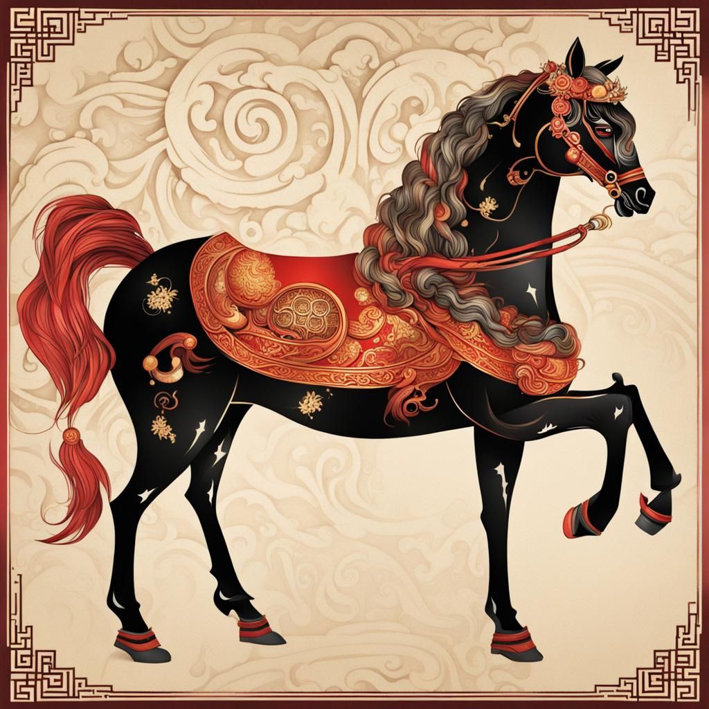 The Horse of the Chinese Horoscope