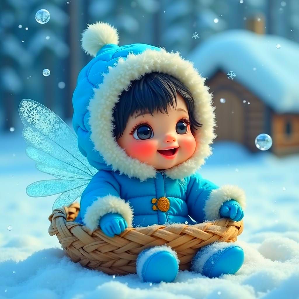 Inuit Fairy's Winter Wonderland Joy
