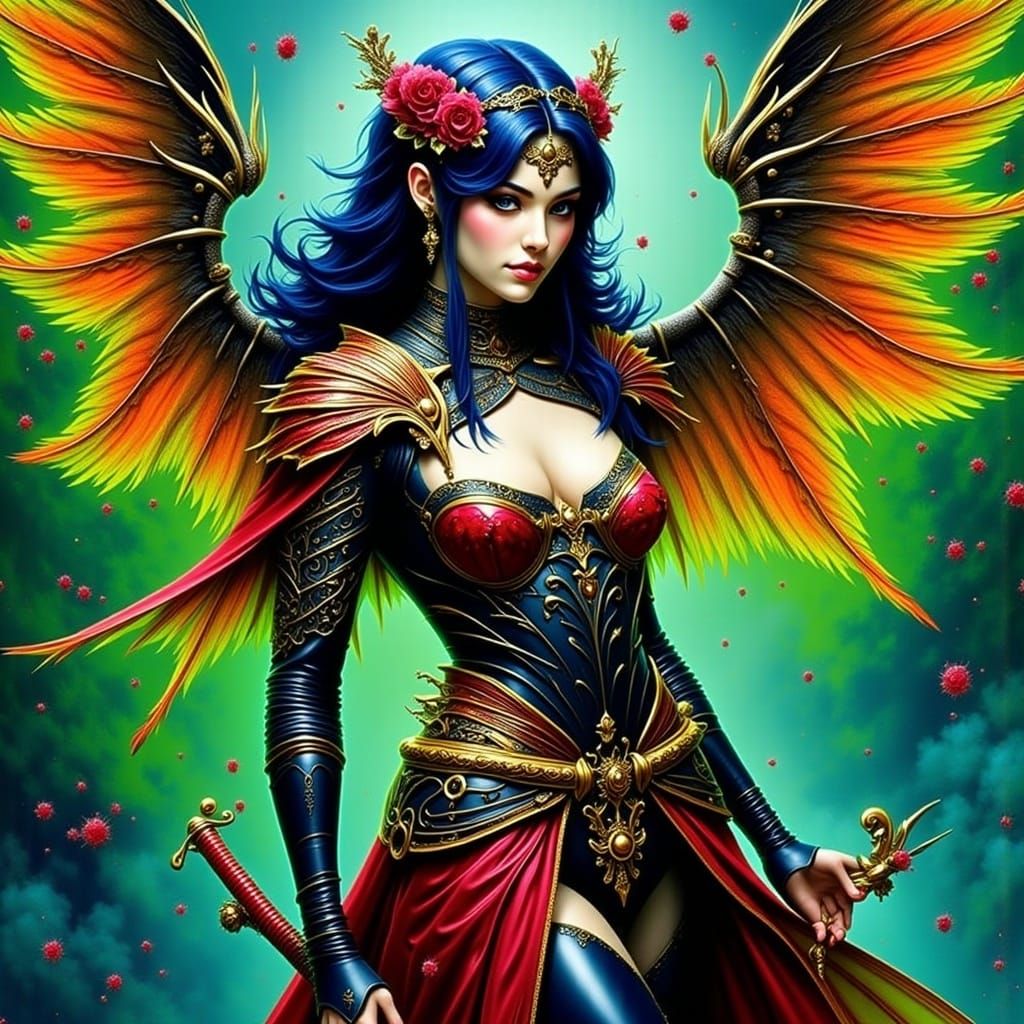 Angels and Demons in Epic Fantasy Style