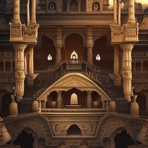 Epic Cinematic Painting of Kalyug