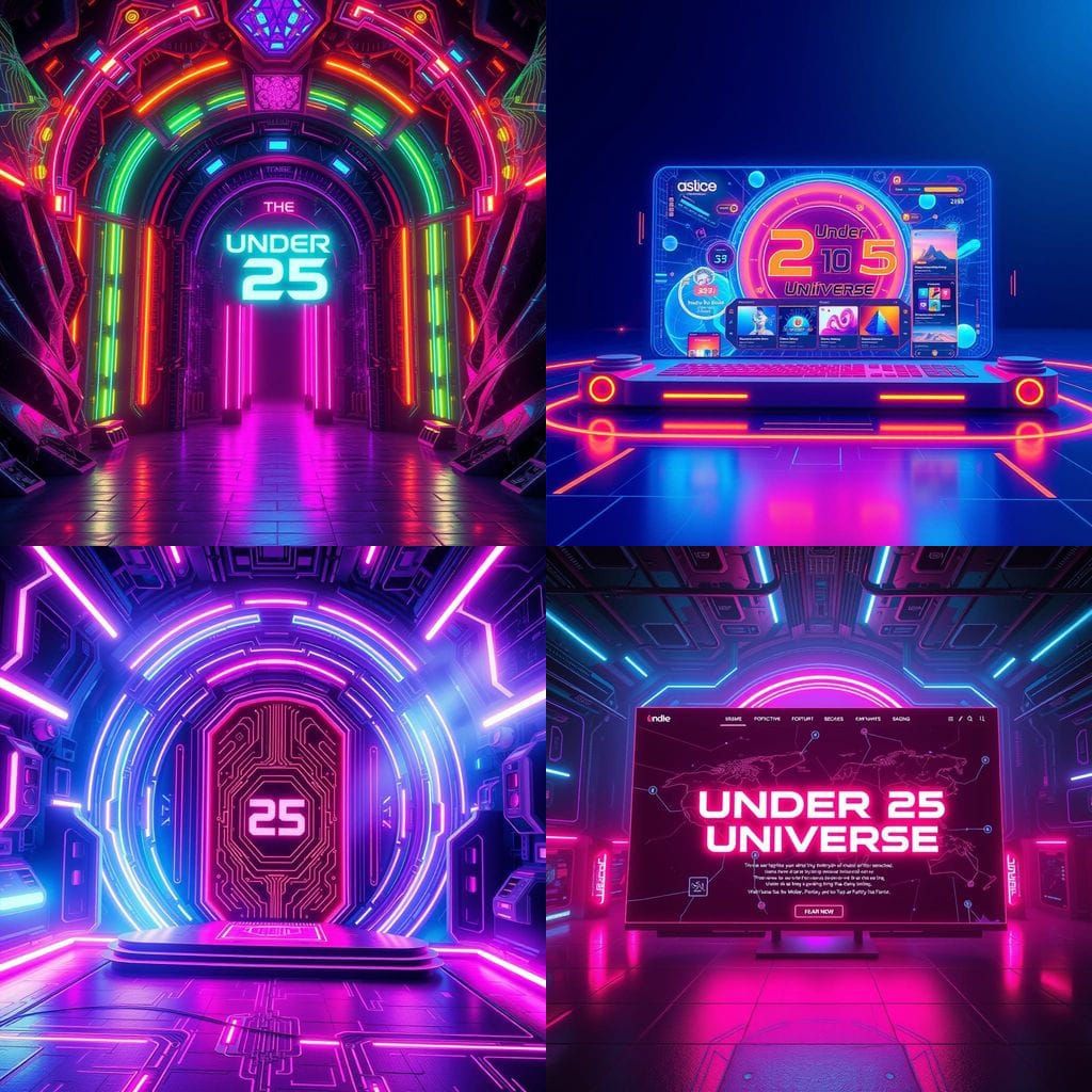 Surreal Fantasy Universe Website Redesign in Deep Color and ...