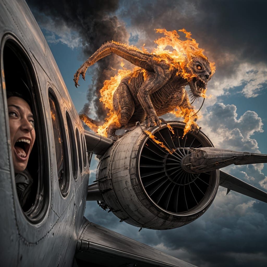 Nightmare at 45.000 ft