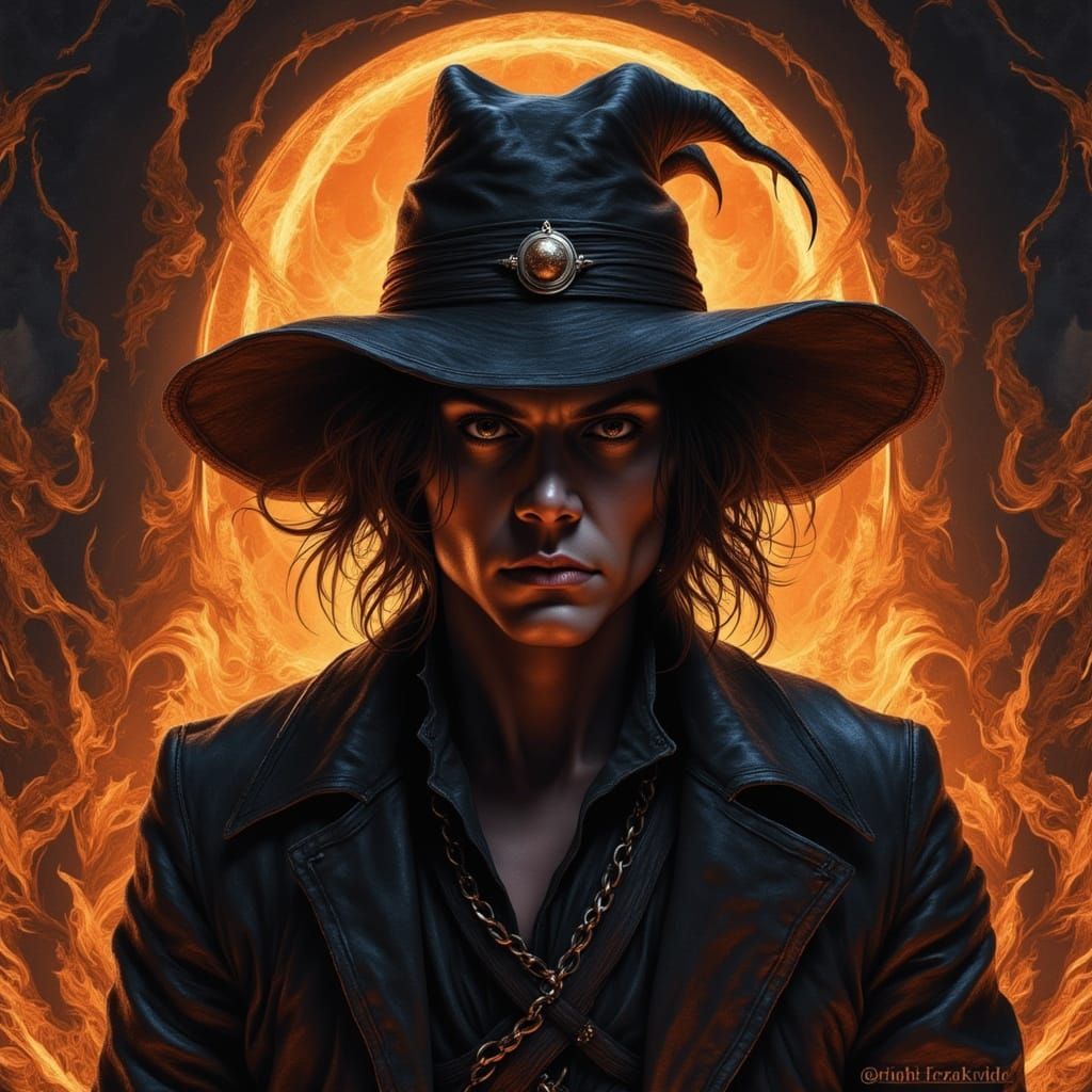 Gangster of Love Midnight Toker as Cursed Flux Art