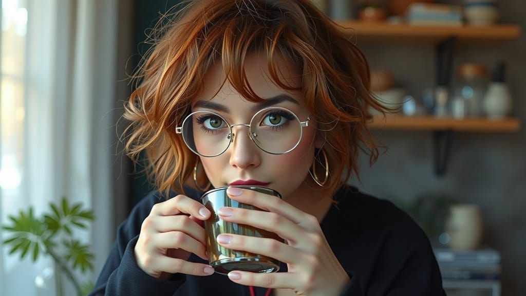 Gorgeous Woman in Vibrant Saree, DSLR Quality