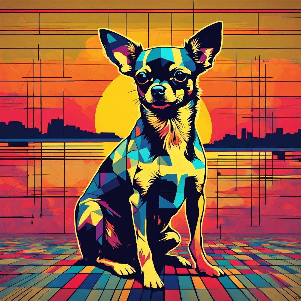 Chihuahua sunset