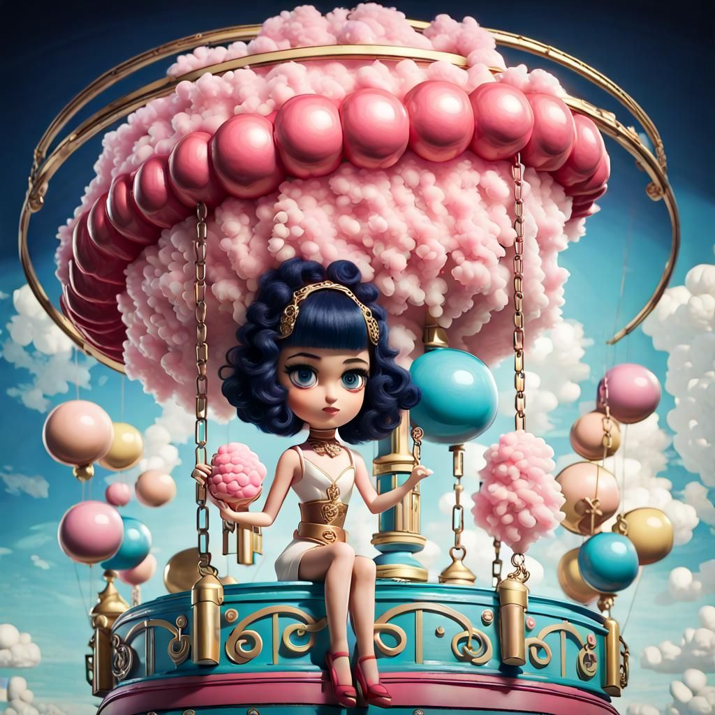 cotton candy chibi land