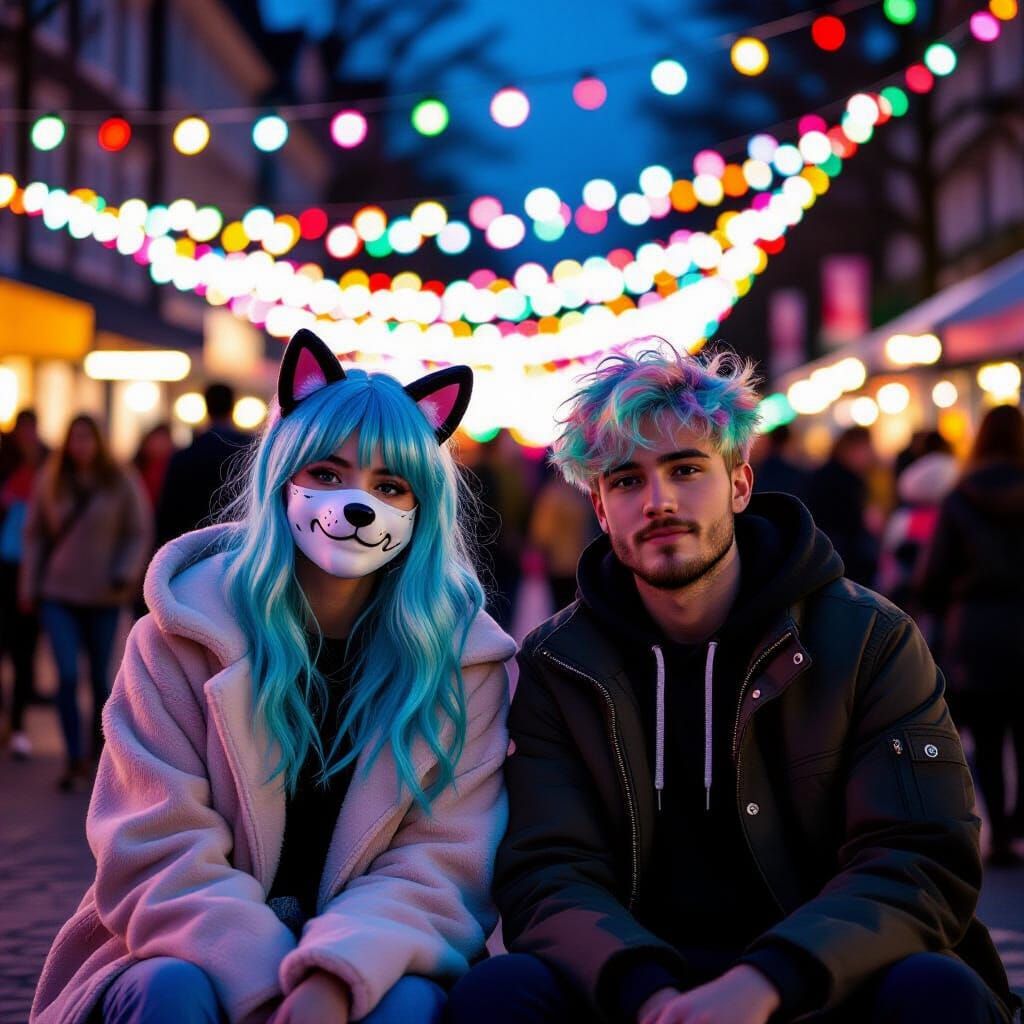 Pride Celebration: A Moment of Peace