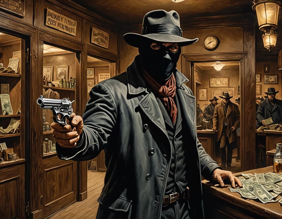 "Boys, we need to close our accounts in this bank. It feels ...