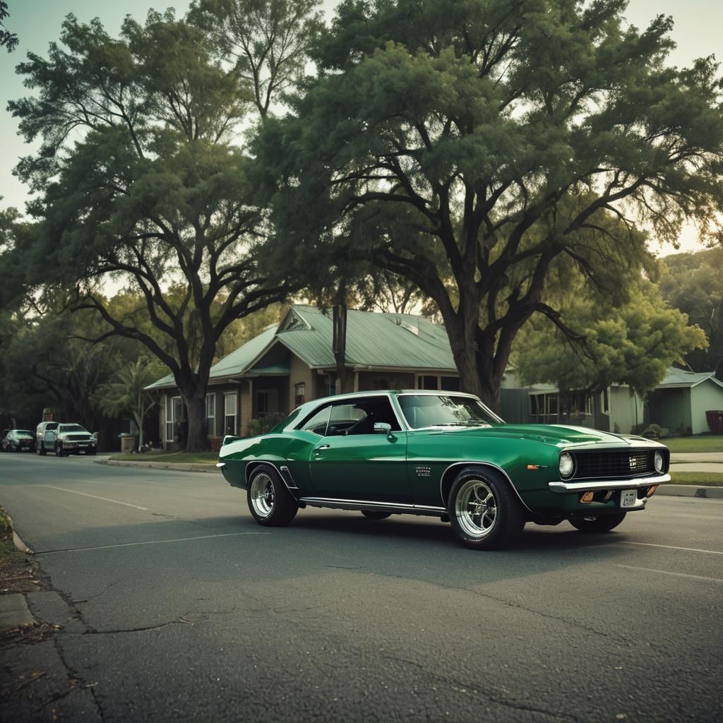 Emerald 1969 Chevy COPO 427ci Camaro