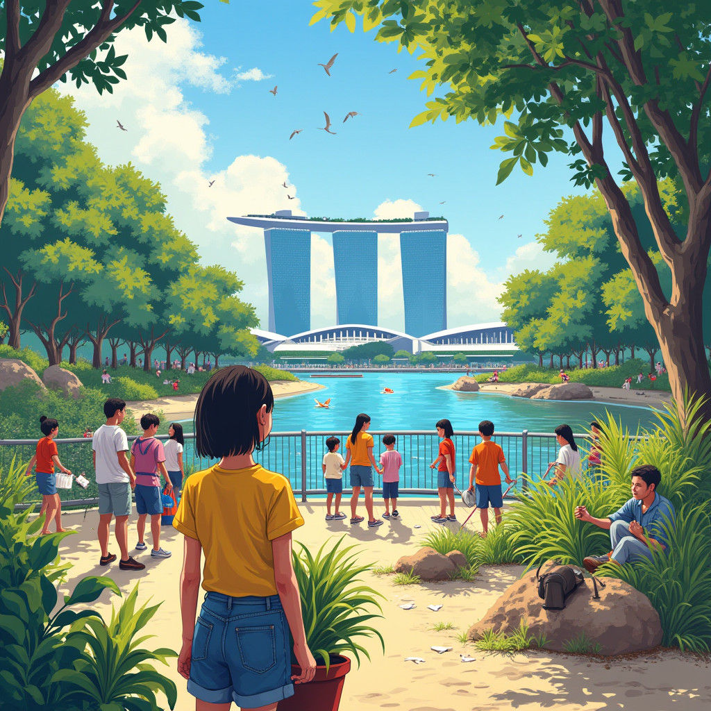 Singapore Community Supports Conservation in Impressionistic...
