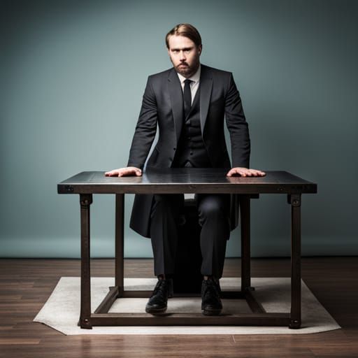 Black Metal Chamber Scene Generated by AI