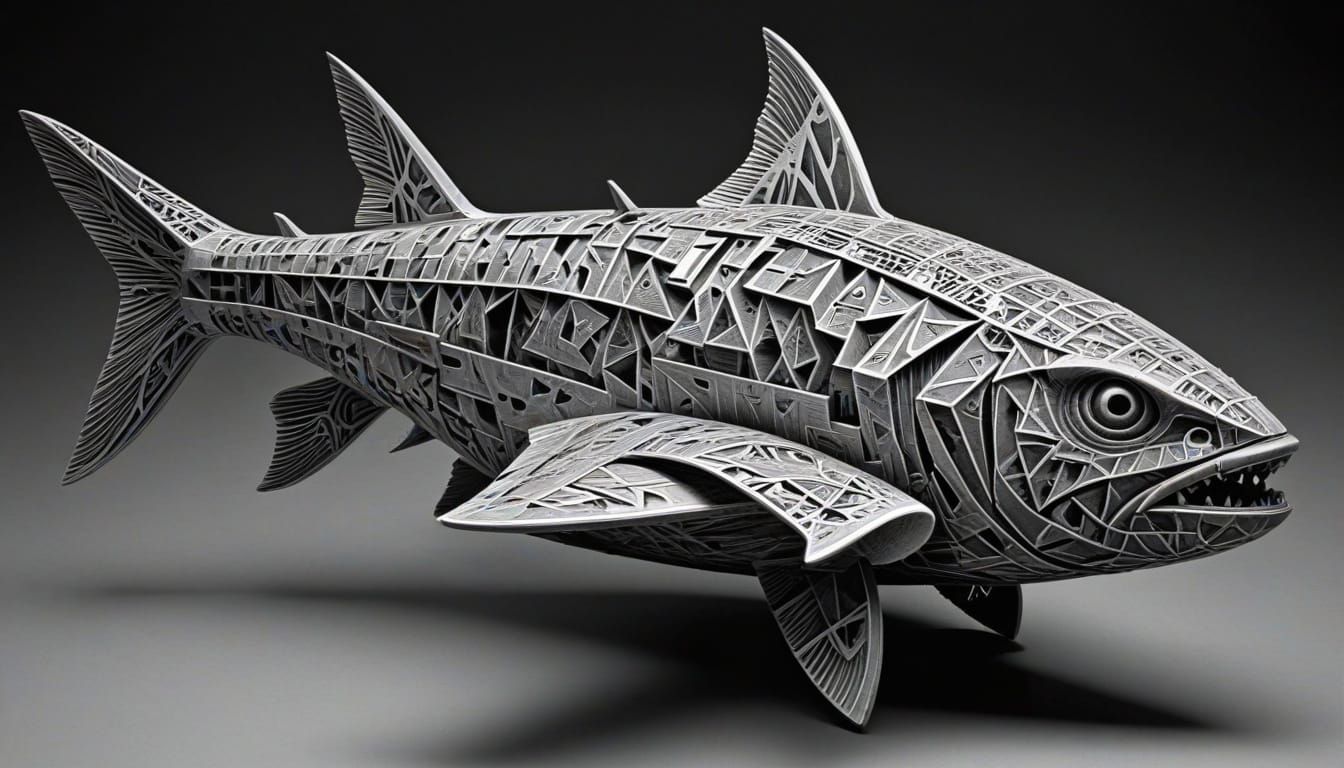 Escher-Inspired 3D Sculptures