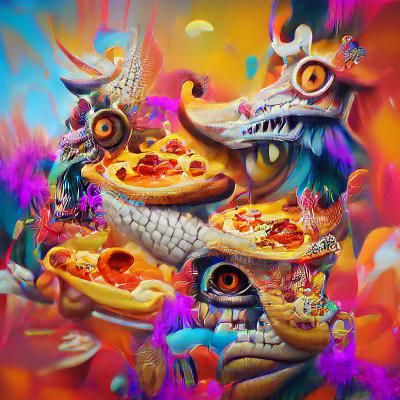 Freaky Pizza Dragons 2