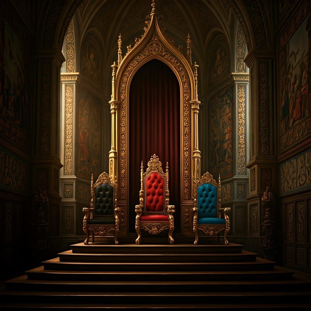 Majestic Renaissance Throne Room