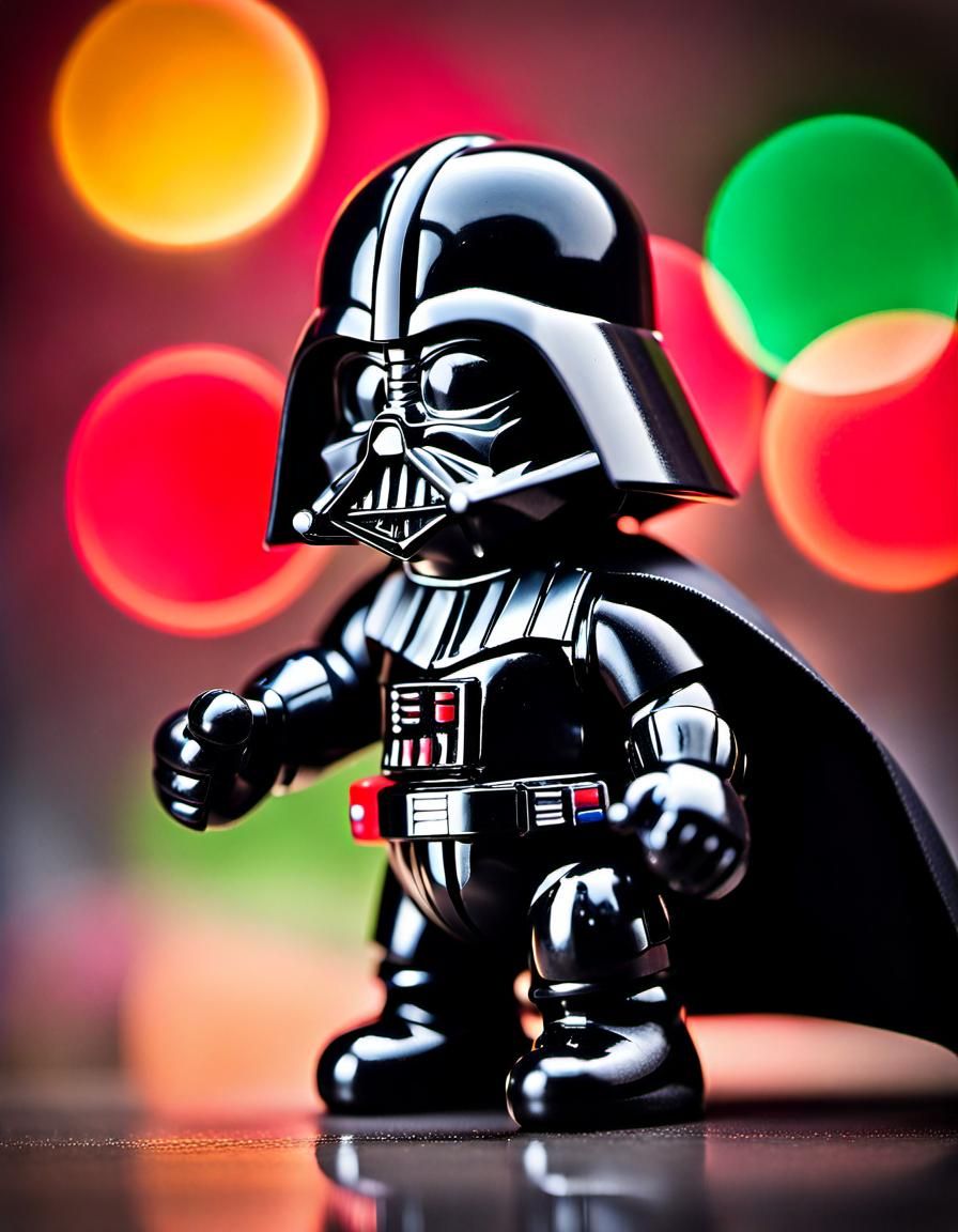 Darth Vader Gummy Bear Professional Photography